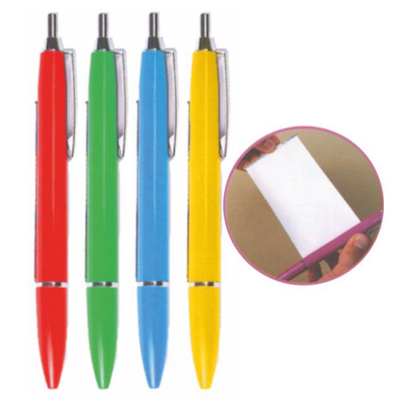 Długopis automatyczny ze ściągą