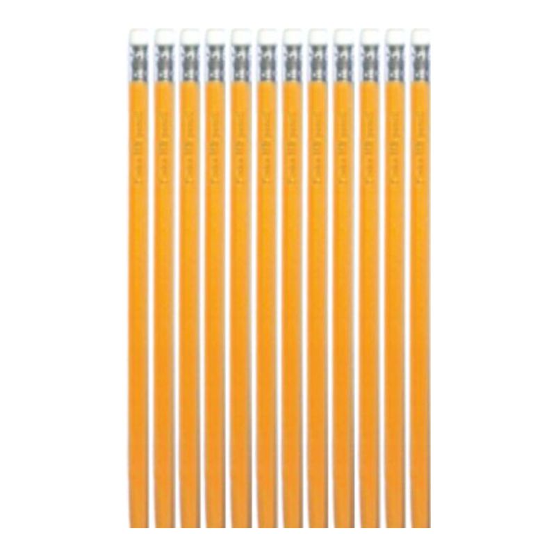 Ołówek z gumką 12 szt