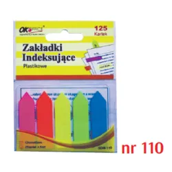 Zakładki plastik 110 / ZI-11 Zakładki plastik 110 / ZI-11