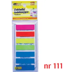 Zakładki plastik 111 / ZI-12 Zakładki plastik 111 / ZI-12
