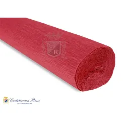 Krepina Włoska 180g, 50x250cm,17A6 różowo czerwona Krepina Włoska 180g, 50x250cm,17A6 różowo czerwona