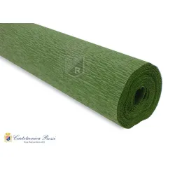 Krepina Włoska 180g, 50x250cm,17A8 oliwkowa zieleń Krepina Włoska 180g, 50x250cm,17A8 oliwkowa zieleń