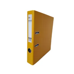 Segregator z okuciem A4 5 cm żółty Segregator z okuciem A4 5 cm żółty