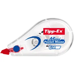 Korektor BIC Tipp-Ex myszka mała 5mm x 6m A'20 Korektor BIC Tipp-Ex myszka mała 5mm x 6m A'20