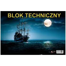 Blok techniczny A4 biały Blok techniczny A4 biały