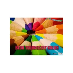 Blok techniczny A3 kolorowy Blok techniczny A3 kolorowy